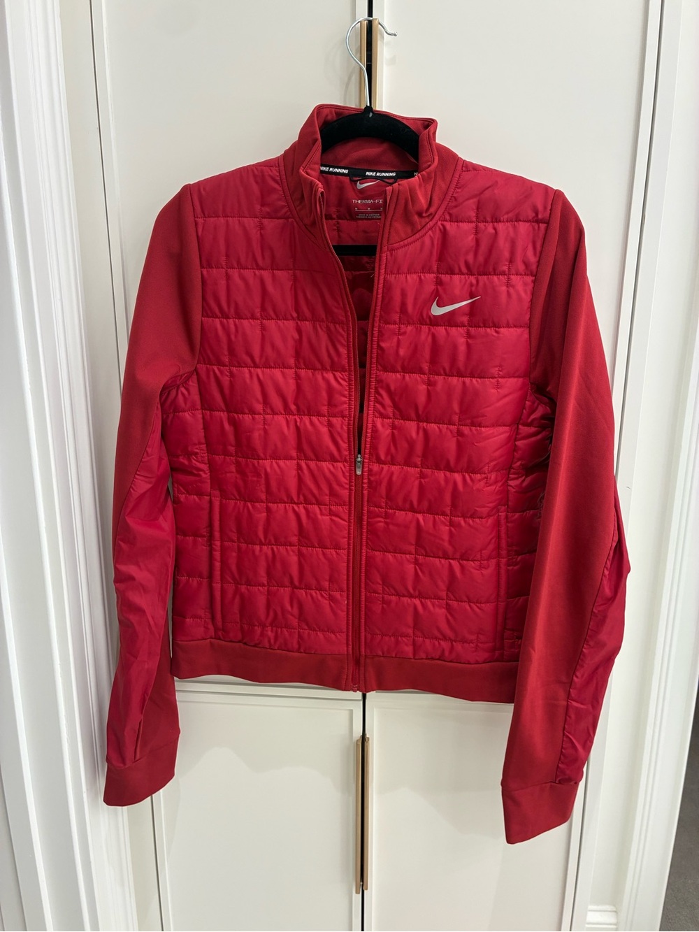 Nike Women's Red Quilted Performance Jacket